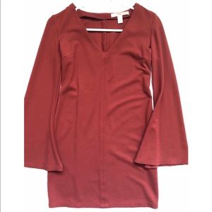 Forever 21 Bell Sleeve Mini Dress